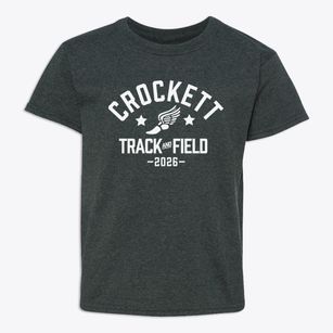 Crockett Elementary School Track and Field Youth T-shirt
