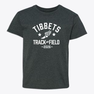 Tibbets Elementary School Track and Field Youth T-shirt