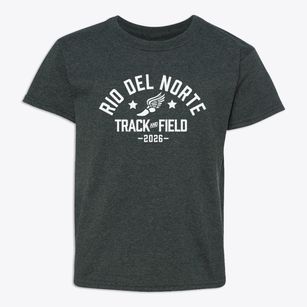 Rio Del Norte Elementary School Track and Field Youth T-shirt