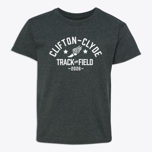 Clifton-clyde Junior High School Track and Field Youth T-shirt