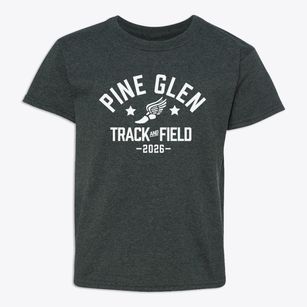 Pine Glen Elementary School Track and Field Youth T-shirt