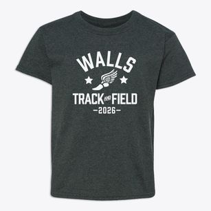 Walls Elementary School Track and Field Youth T-shirt