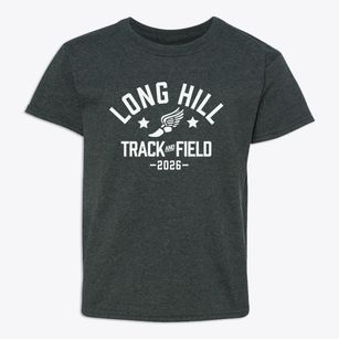 Long Hill Elementary School Track and Field Youth T-shirt