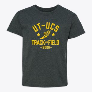 University Of Texas- University Charter School Track and Field Youth T-shirt