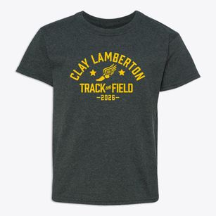 Clay Lamberton Elementary School Track and Field Youth T-shirt