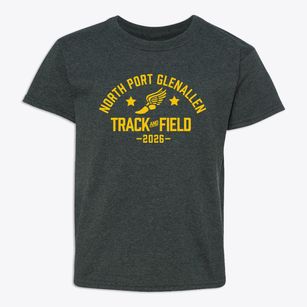 North Port Glenallen Elementary School Track and Field Youth T-shirt