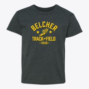 Belcher Elementary School Track and Field Youth T-shirt