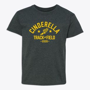 Cinderella School Track and Field Youth T-shirt