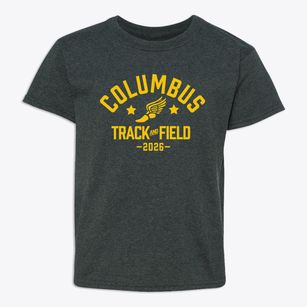 Columbus Catholic High School Track and Field Youth T-shirt