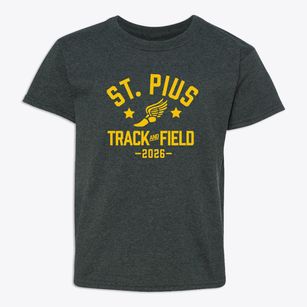 Saint Pius Elementary School Track and Field Youth T-shirt