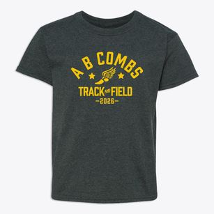 A B Combs Elementary School Track and Field Youth T-shirt