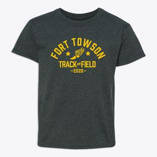 Fort Towson High School Track and Field Youth T-shirt