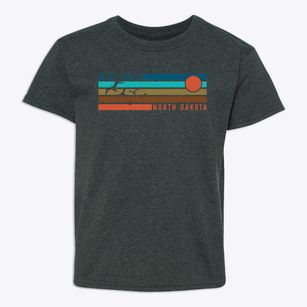 West Fargo North Dakota Blissful Sunset Youth T-shirt
