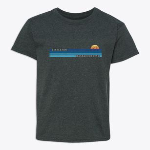Littleton Massachusetts Water View Youth T-shirt