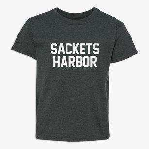 Sackets Harbor New York Classic Block Youth T-shirt