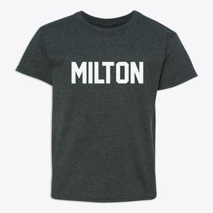 Milton Massachusetts Classic Block Youth T-shirt