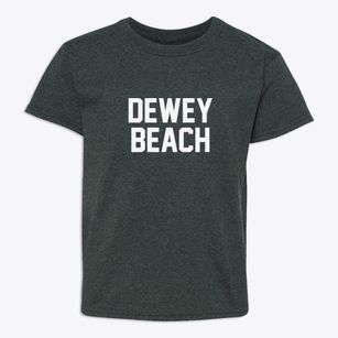 Dewey Beach Delaware Classic Block Youth T-shirt