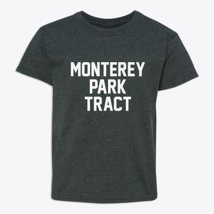 Monterey Park Tract California Classic Block Youth T-shirt