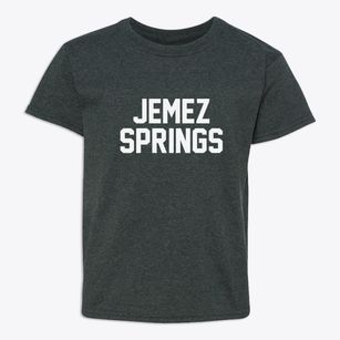 Jemez Springs New Mexico Classic Block Youth T-shirt
