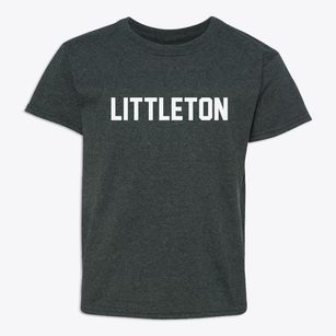Littleton Massachusetts Classic Block Youth T-shirt