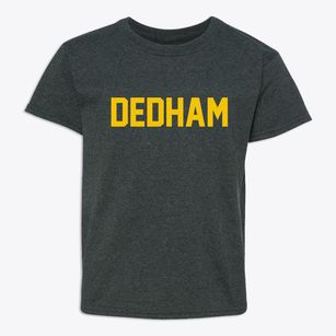Dedham Maine Classic Block Youth T-shirt