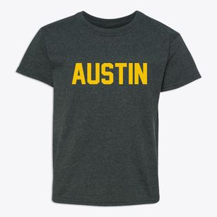 Austin Nevada Classic Block Youth T-shirt