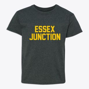 Essex Junction Vermont Classic Block Youth T-shirt