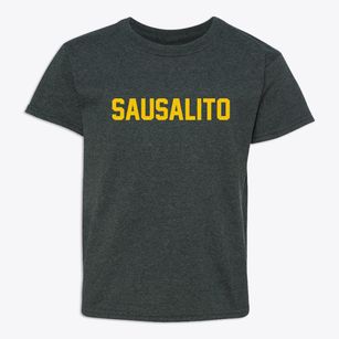Sausalito California Classic Block Youth T-shirt