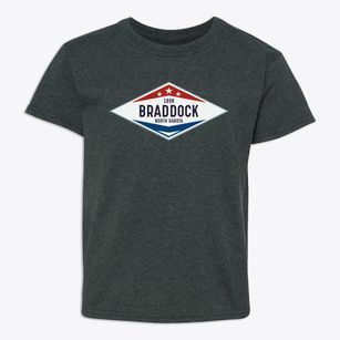 Braddock North Dakota Diamond Star Youth T-shirt