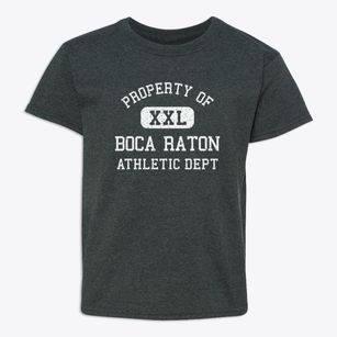 Boca Raton Florida Athletic Dept Youth T-shirt