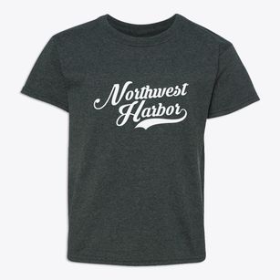 Northwest Harbor New York Vintage Team Youth T-shirt