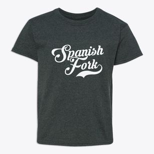 Spanish Fork Utah Vintage Team Youth T-shirt