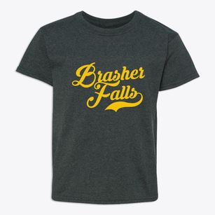 Brasher Falls New York Vintage Team Youth T-shirt