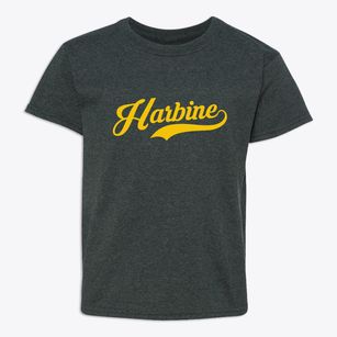 Harbine Nebraska Vintage Team Youth T-shirt