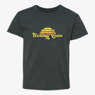 Crowley Lake California Sublime Sunset Youth T-shirt