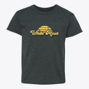 White Mesa Utah Sublime Sunset Youth T-shirt