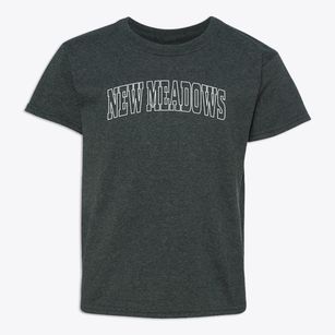 New Meadows Idaho Trendy Block Youth T-shirt