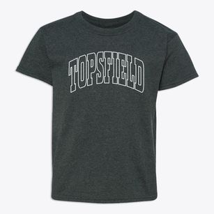 Topsfield Maine Trendy Block Youth T-shirt