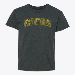West Wyoming Pennsylvania Trendy Block Youth T-shirt