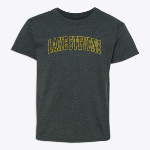 Lake Stevens Washington Trendy Block Youth T-shirt