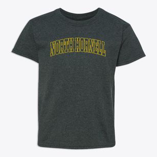 North Hornell New York Trendy Block Youth T-shirt