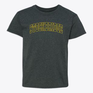 Stockbridge Vermont Trendy Block Youth T-shirt