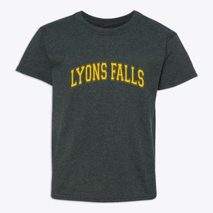 Lyons Falls New York Varsity Youth T-shirt