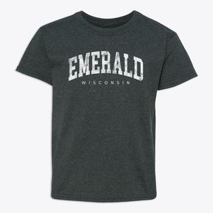 Emerald Wisconsin Urban Vibe Youth T-shirt