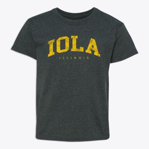 Iola Illinois Urban Vibe Youth T-shirt
