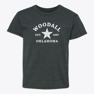 Woodall Oklahoma Star Youth T-shirt