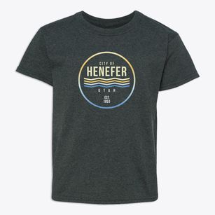 Henefer Utah Color Fade Youth T-shirt