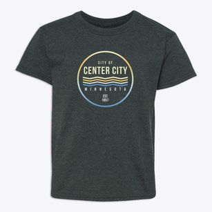 Center City Minnesota Color Fade Youth T-shirt