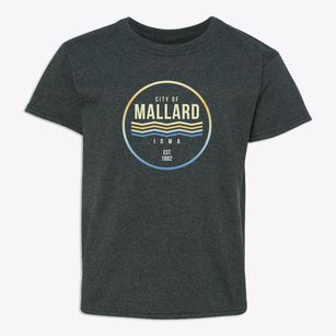 Mallard Iowa Color Fade Youth T-shirt