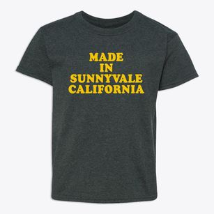 Sunnyvale California Classic 70s Youth T-shirt